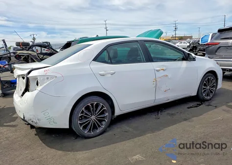 2015 Toyota Corolla S Plus из США, поврежденный, VIN 5YFBURHEXFP276511